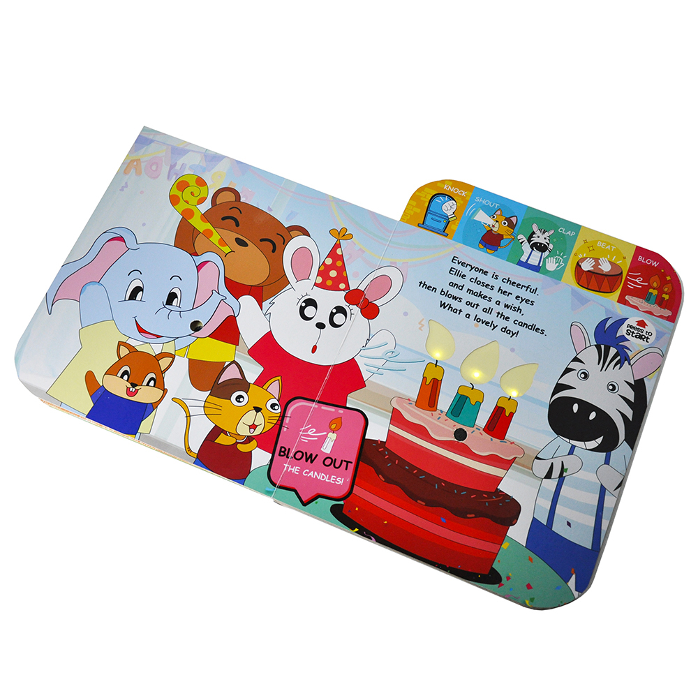Ellie's Big Day English Birthday Book Toy