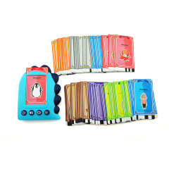 Smart Intelligent Animals Audible Flash Cards Reading Machine Early Learning Educational Toys For Kids Learning