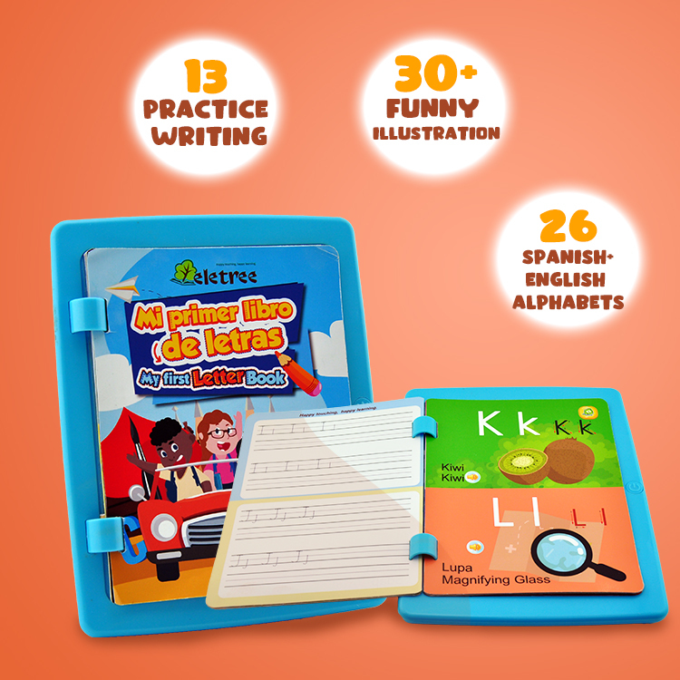 My First Letter Book For Kids Mi Primer Libro De Letras