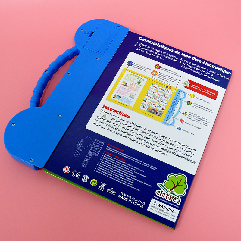 French English Bilingual Electronic Book Mon Livre Electronique