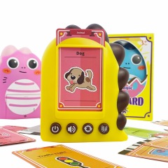 Smart Intelligent Animals Audible Flash Cards Reading Machine Early Learning Educational Toys For Kids Learning