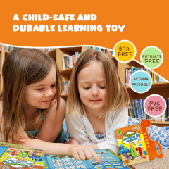 know your world Interactive Spanish English Sound Book Electronic E-book For Kids