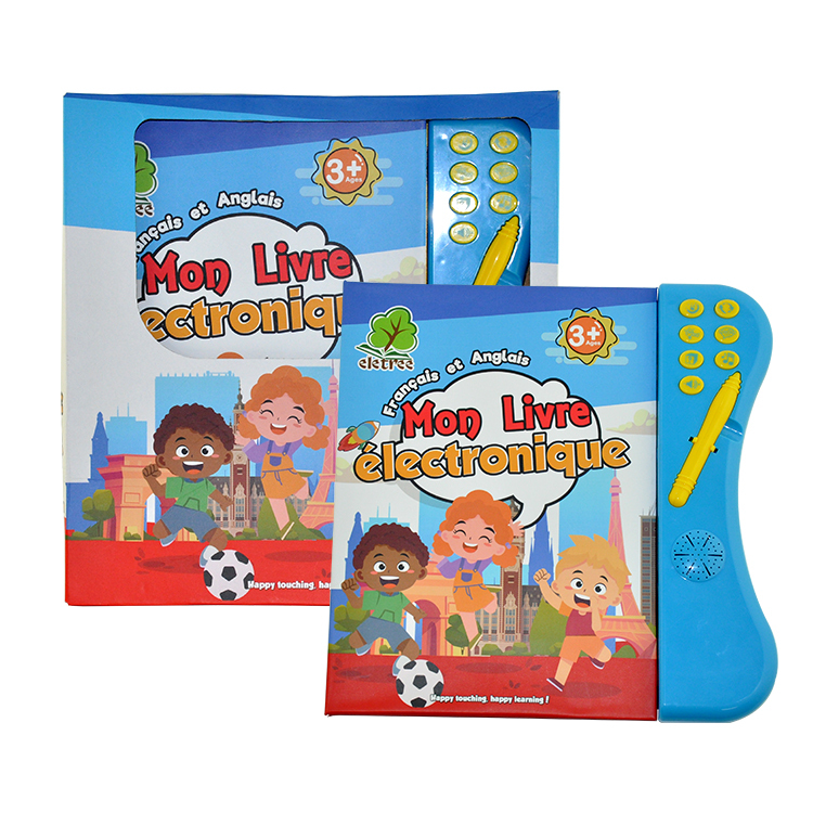 My Electronic Book French English Talking Sound Book With Read Pen