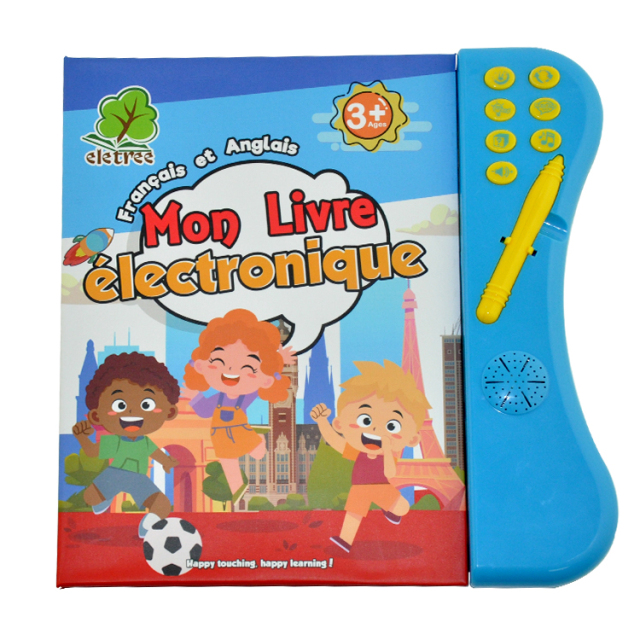 My Electronic Book French English Talking Sound Book With Read Pen