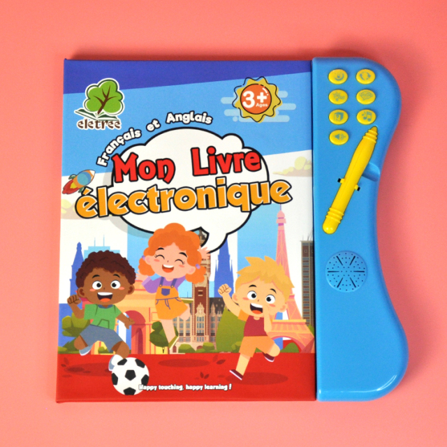 My Electronic Book French English Talking Sound Book With Read Pen
