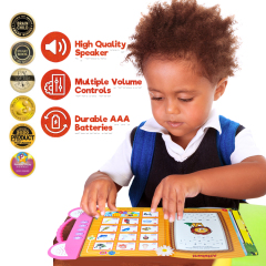 Interactive Bilingual Talking English Swahili Language Learning Books For Kids