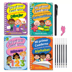 Custom Service French Child Book Kids Notebooks Copybook Calligraphy Practice Educational Books Math Books
