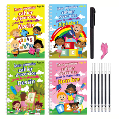Custom Service French Child Book Kids Notebooks Copybook Calligraphy Practice Educational Books Math Books