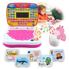 Kids English And Arabic Learning Laptop Toy Children Intelligent Educational Learning Machine