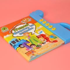 My First 100 Words Spanish English Bilingual Visual Dictionary Speak Books Kids Intelligence Education Touch Reading Study Book