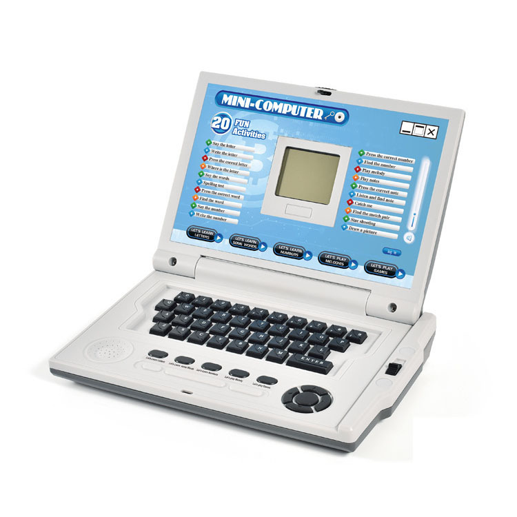 Baby English Intelective Learning Laptops Educational Toys Kids Laptop/Computer With Led Display