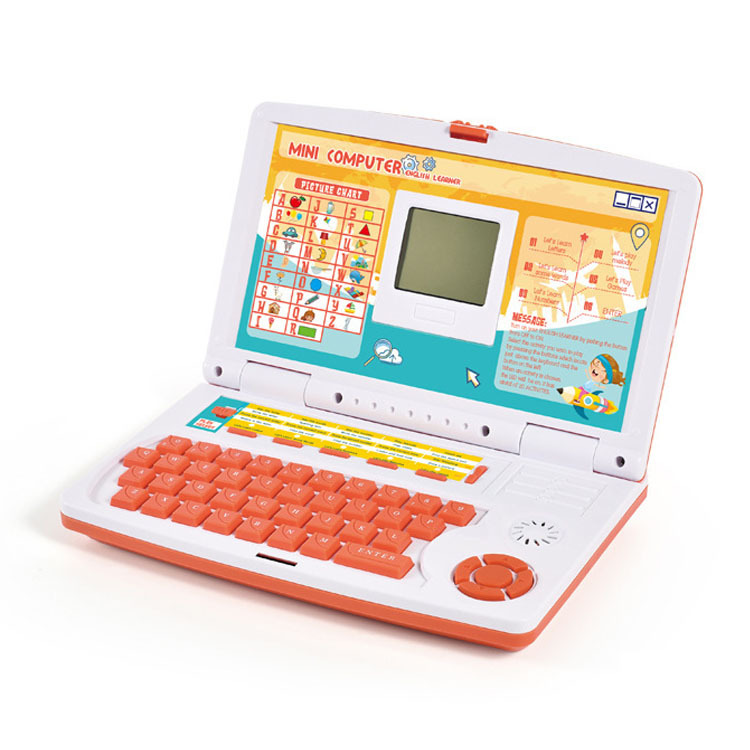 Baby English Intelective Learning Laptops Educational Toys Kids Laptop/Computer With Led Display