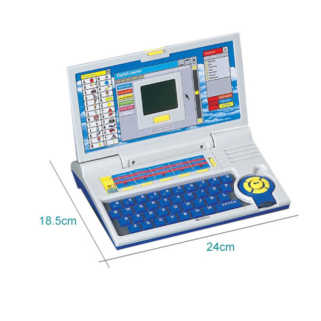 Baby English Intelective Learning Laptops Educational Toys Kids Laptop/Computer With Led Display