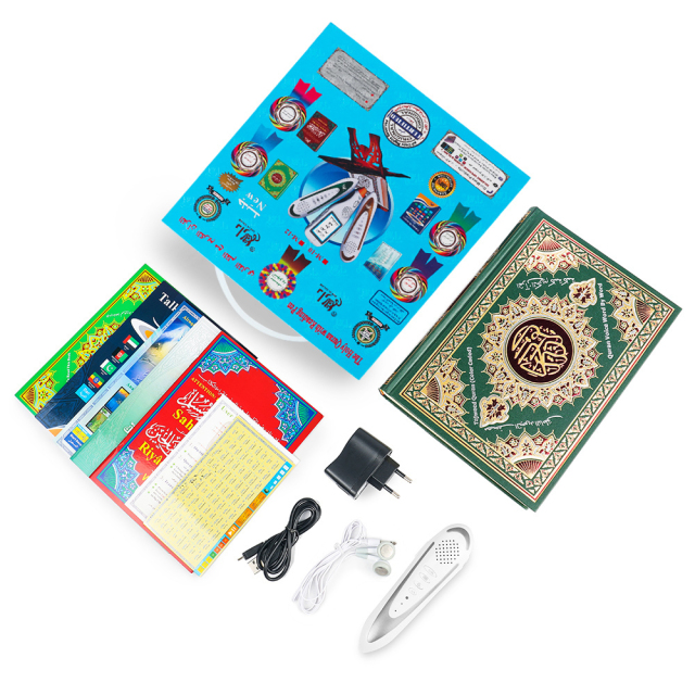M10 Portable 4Gb 8 Gb Electronic Universal Arabic Kurdish Book Holy Quran Reading Pen For Kids
