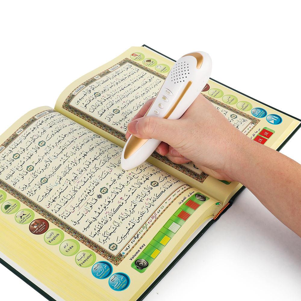 M9 Large Portable Electronic Universal Audio Holy Al Quran Ebook Reader Digital Read Quran With Pen Reader