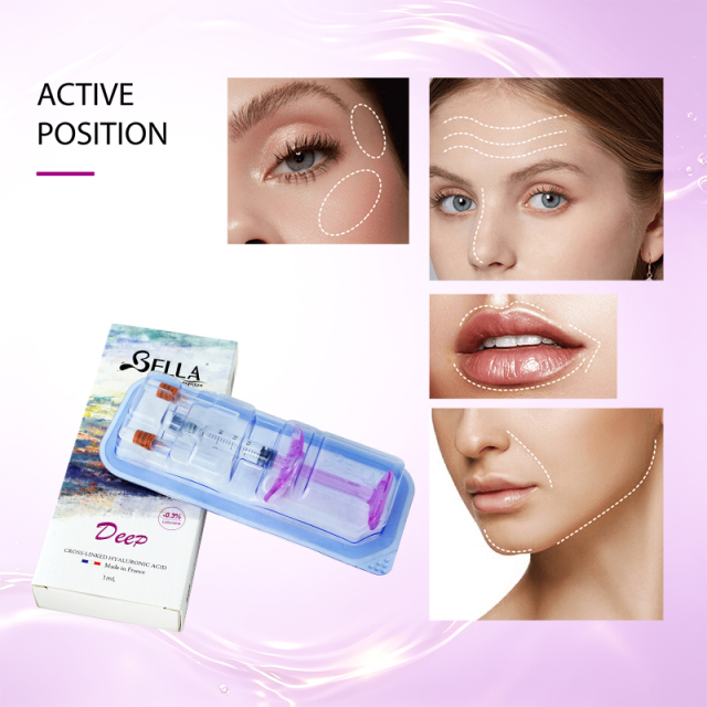 BELLA Deep Line – Long-Lasting Hyaluronic Acid Dermal Filler for Volume & Contour Enhancement