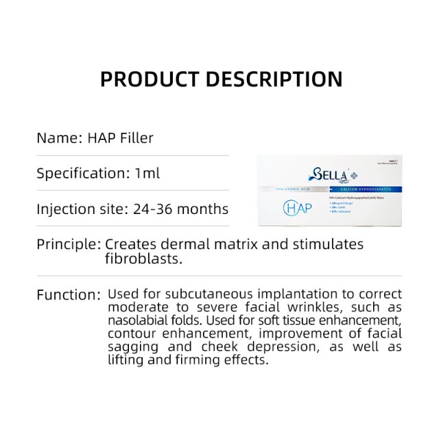 Bella HAP 1ml/syringe