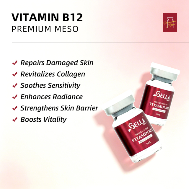 Bella B12 Meso | Vitamin B12 Skin Energy & Cell Repair Serum