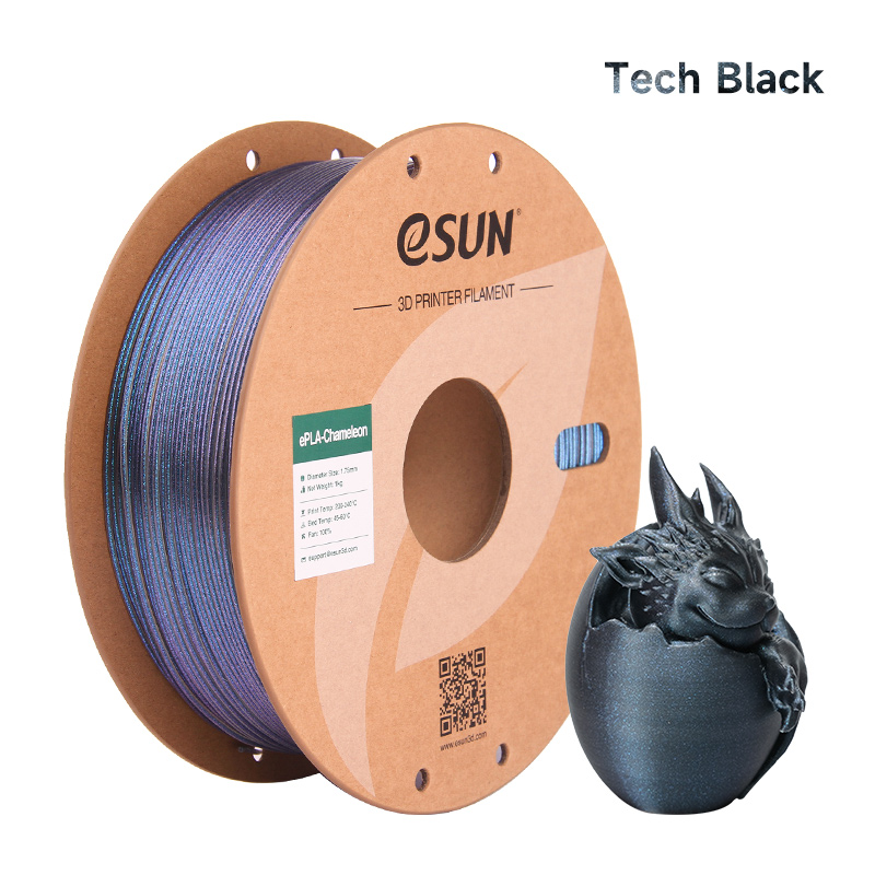 eSUN - Chameleon Tech Black Galaxy PLA - 1kg
