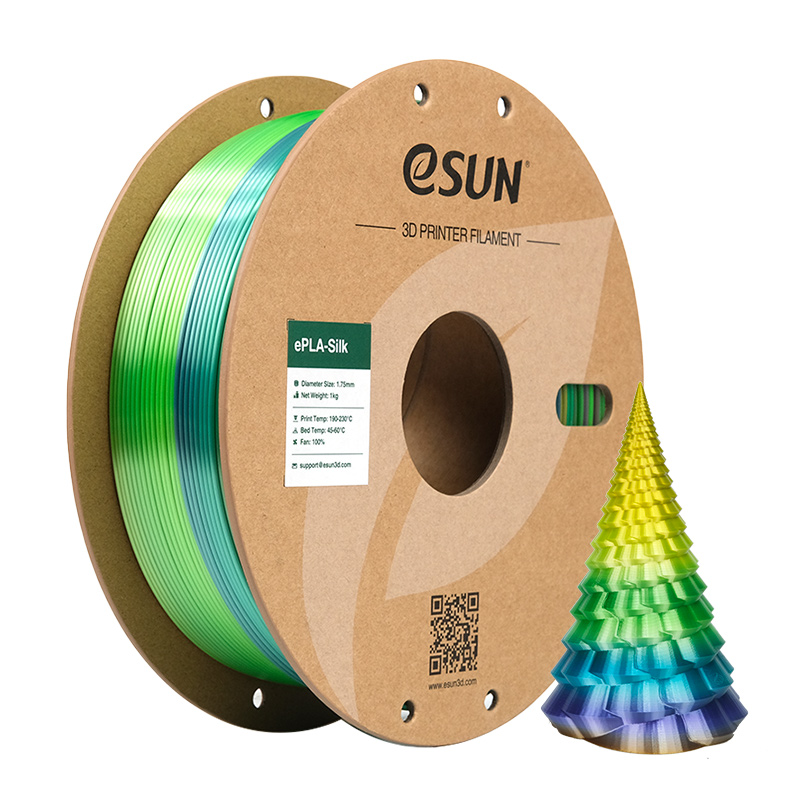 eSUN - Rainbow Forest Gradient Silk PLA - 1kg