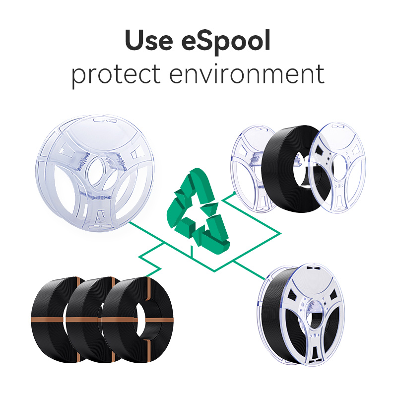 eSUN PLA+ Refill 1.75mm Filament 1KG