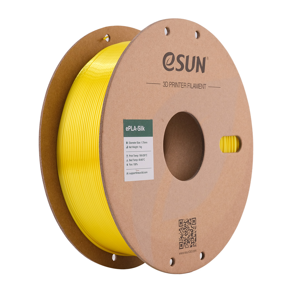 eSUN - Basic Yellow Silk PLA - 1kg