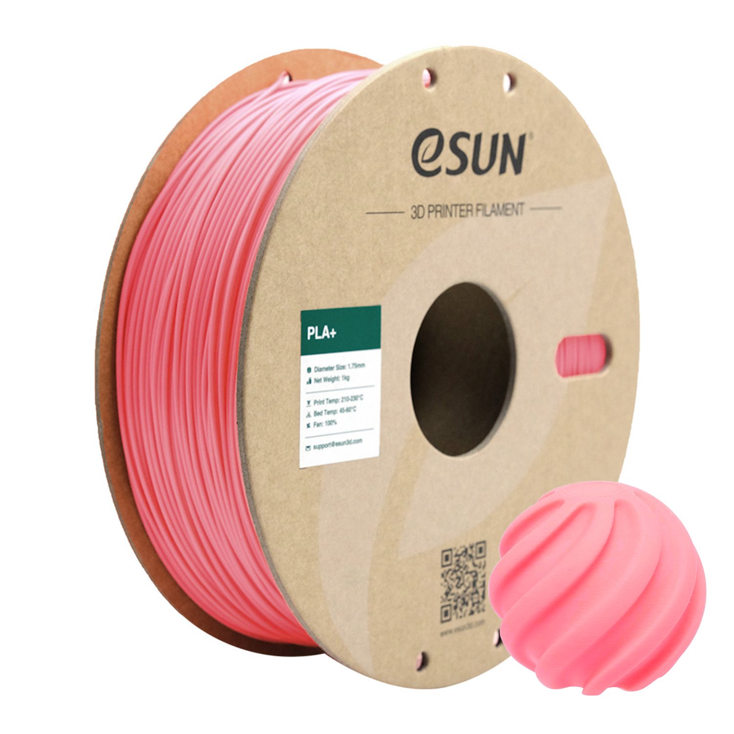 eSUN PLA+ 1.75mm 3D Filament 1KG