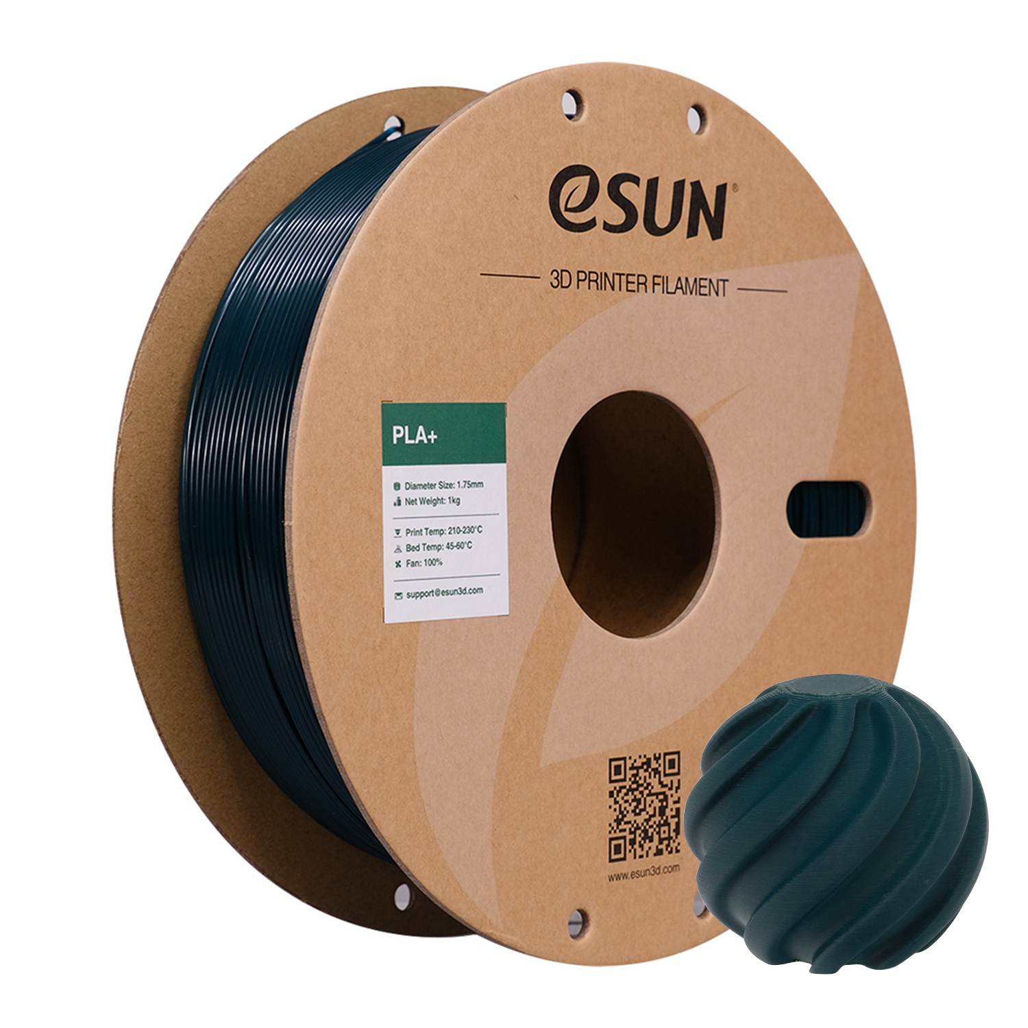 eSUN PLA+ 1.75mm 3D Filament 1KG