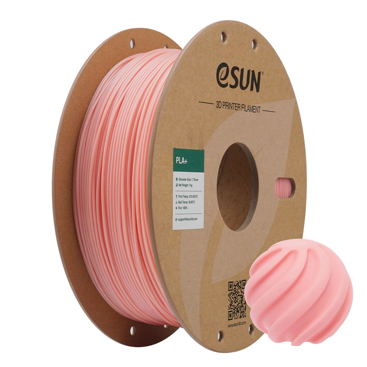 eSUN PLA+ 1.75mm 3D Filament 1KG