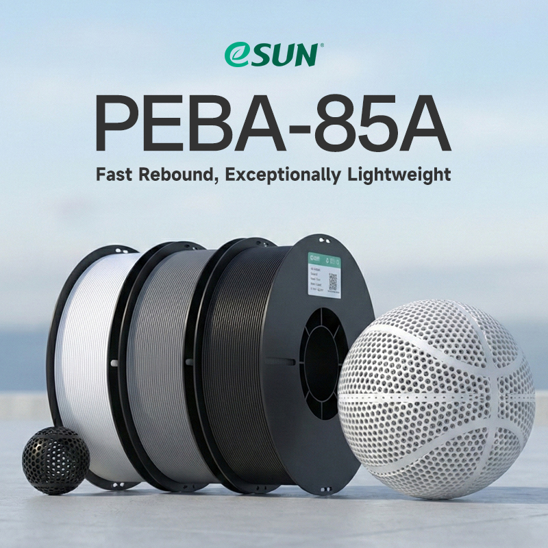 eSUN PEBA-85A 1.75mm 3D Filament 0.8KG