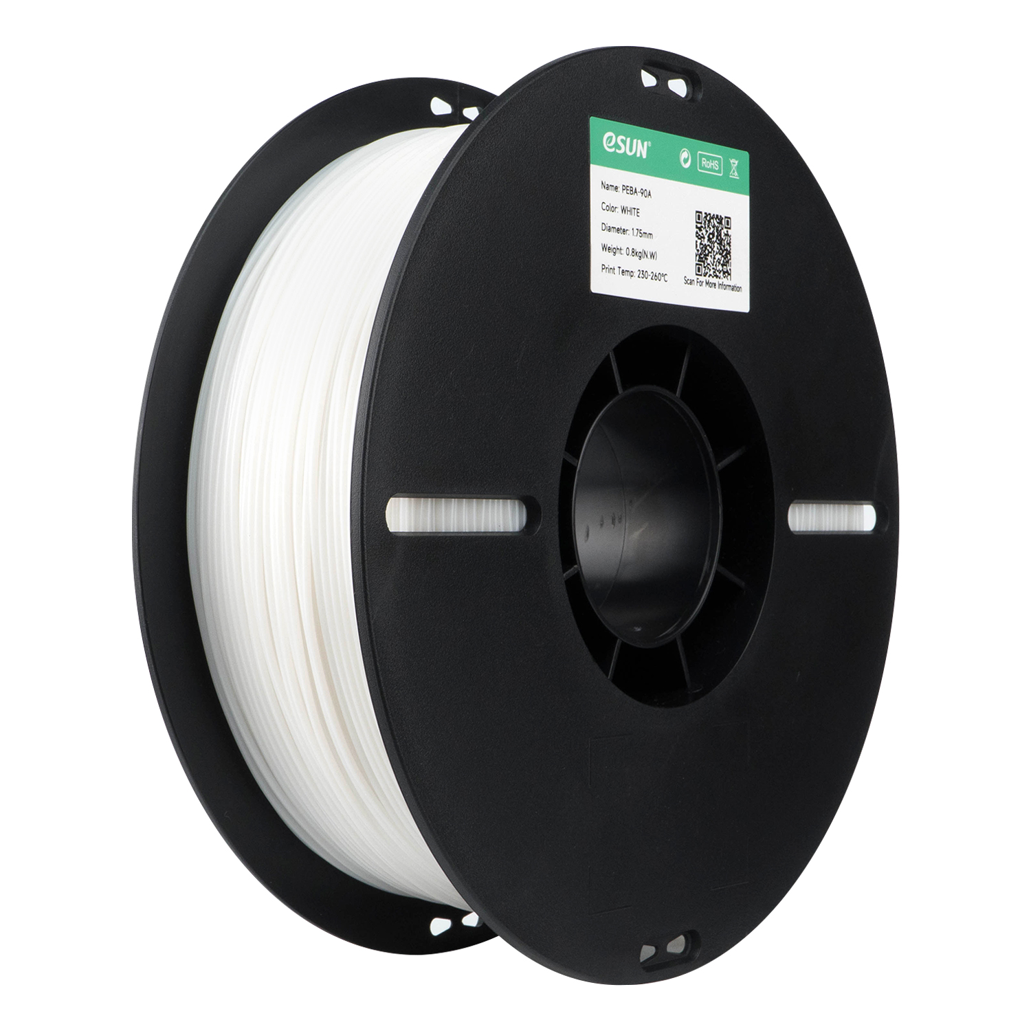 eSUN PEBA-90A 1.75mm 3D Filament 0.8KG