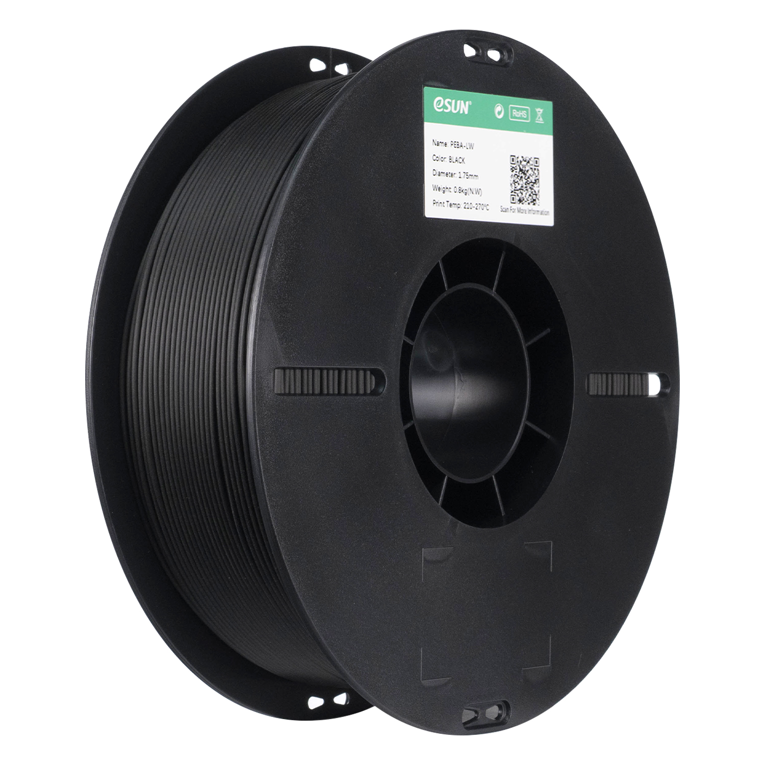 eSUN PEBA-LW 1.75mm 3D Filament 0.8KG
