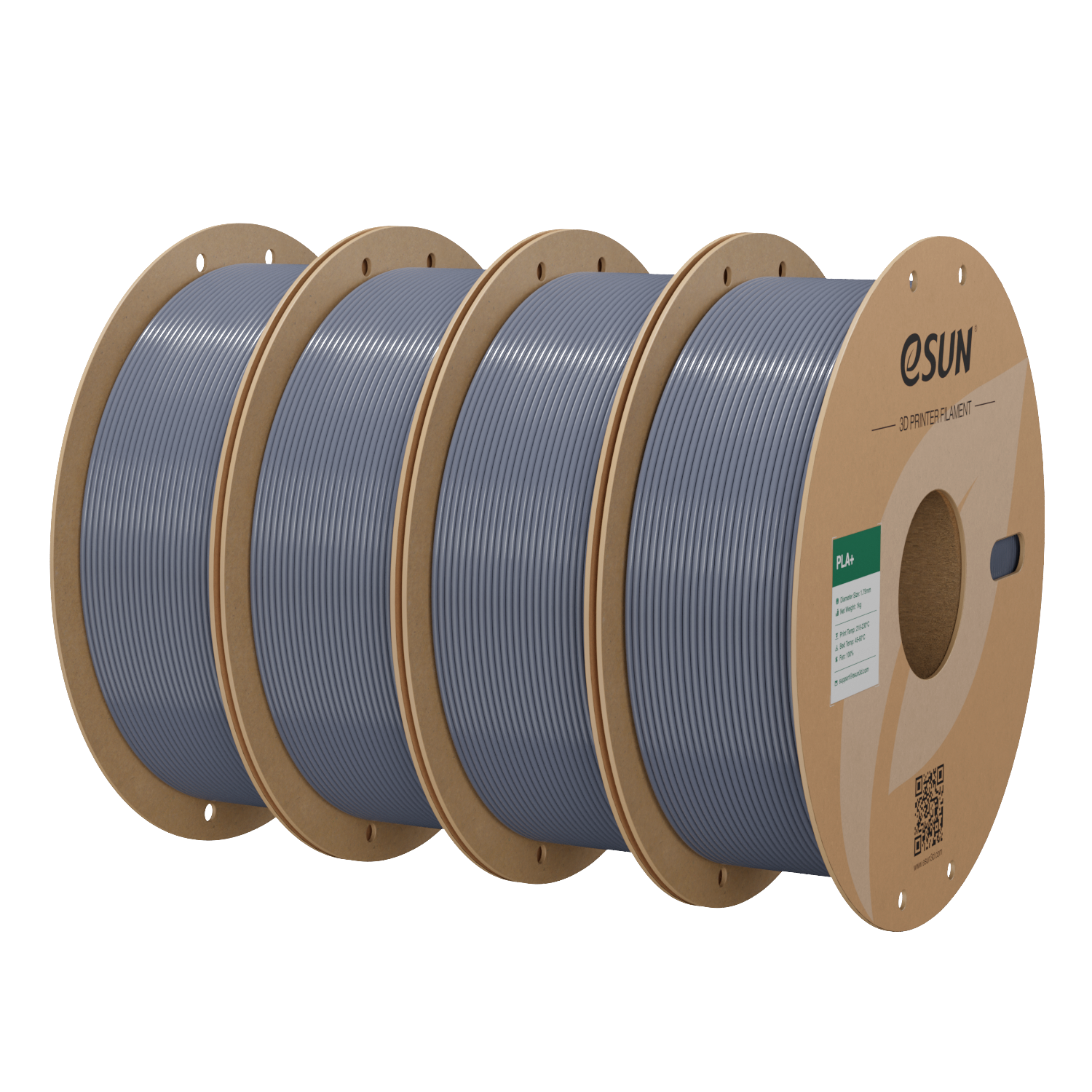 eSUN PLA+ 1.75mm 3D Filament 4KG