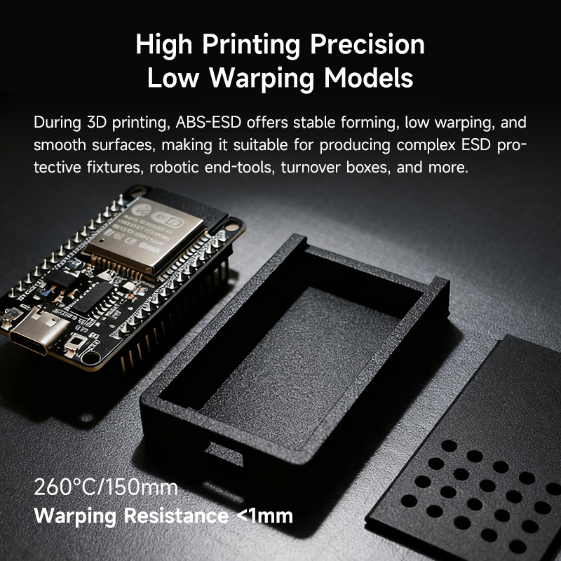 eSUN ABS-ESD 1.75mm 3D Filament 1KG