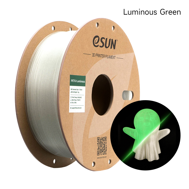 eSUN PETG-Luminous 1.75mm 3D Filament 1KG