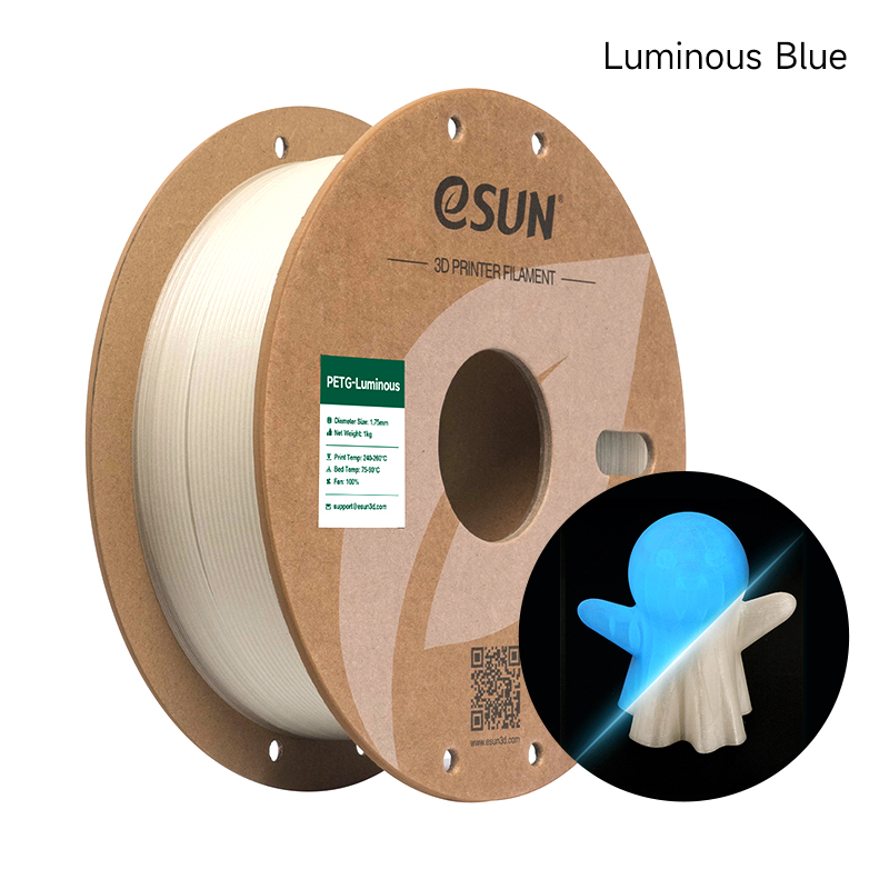 eSUN PETG-Luminous 1.75mm 3D Filament 1KG