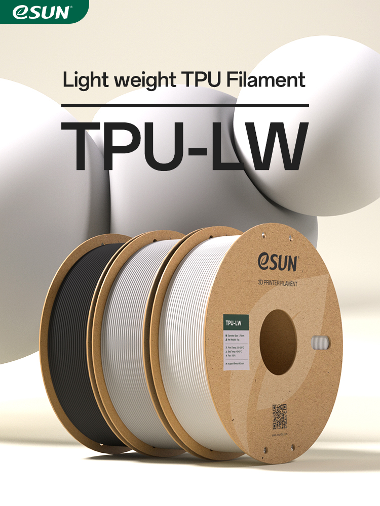 eSUN TPU-LW 1.75mm 3D Filament 1KG