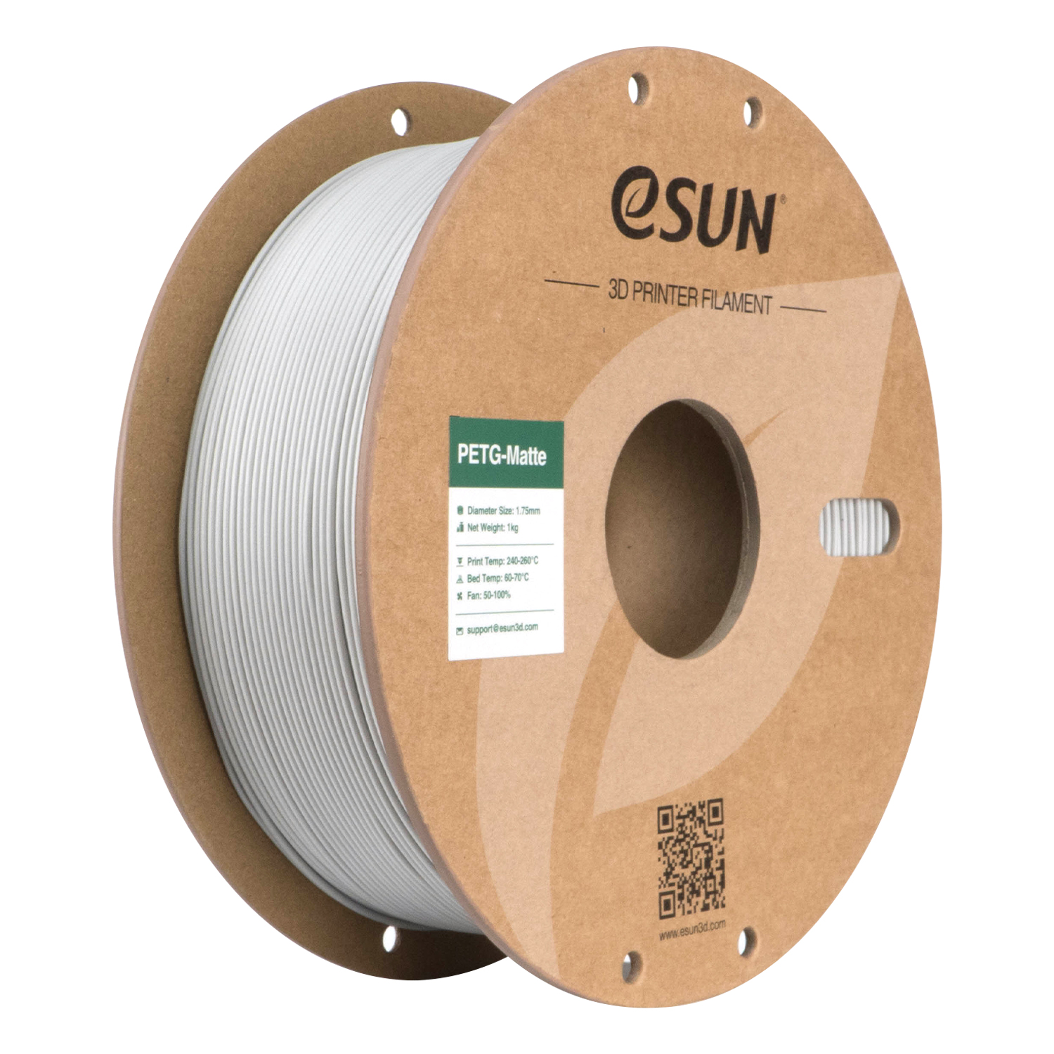 eSUN PETG-Matte 1.75mm 3D Filament 1KG