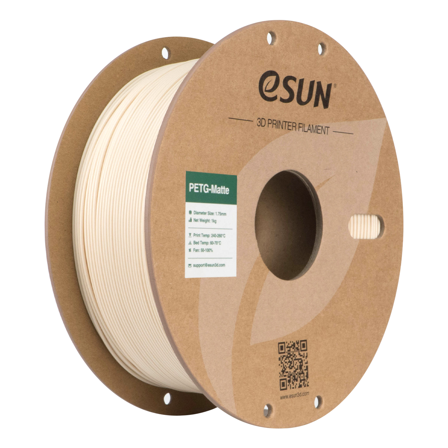 eSUN PETG-Matte 1.75mm 3D Filament 1KG