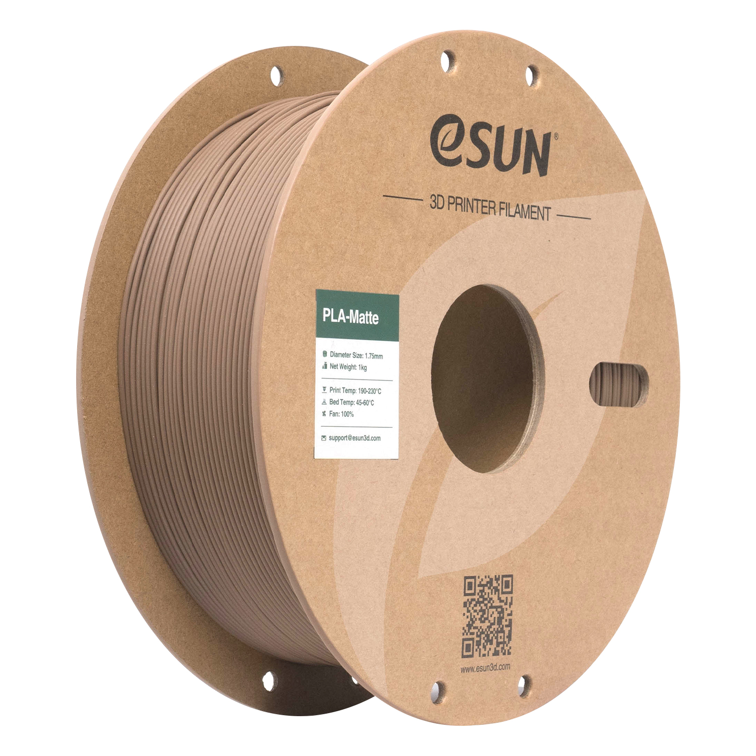 eSUN PLA-Matte 1.75mm 3D Filament 1KG