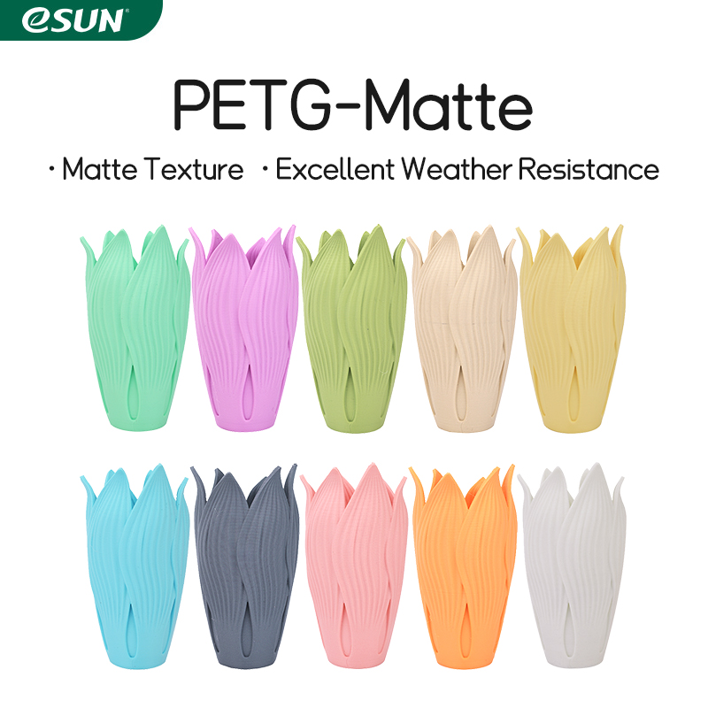 eSUN PETG-Matte 1.75mm 3D Filament 1KG