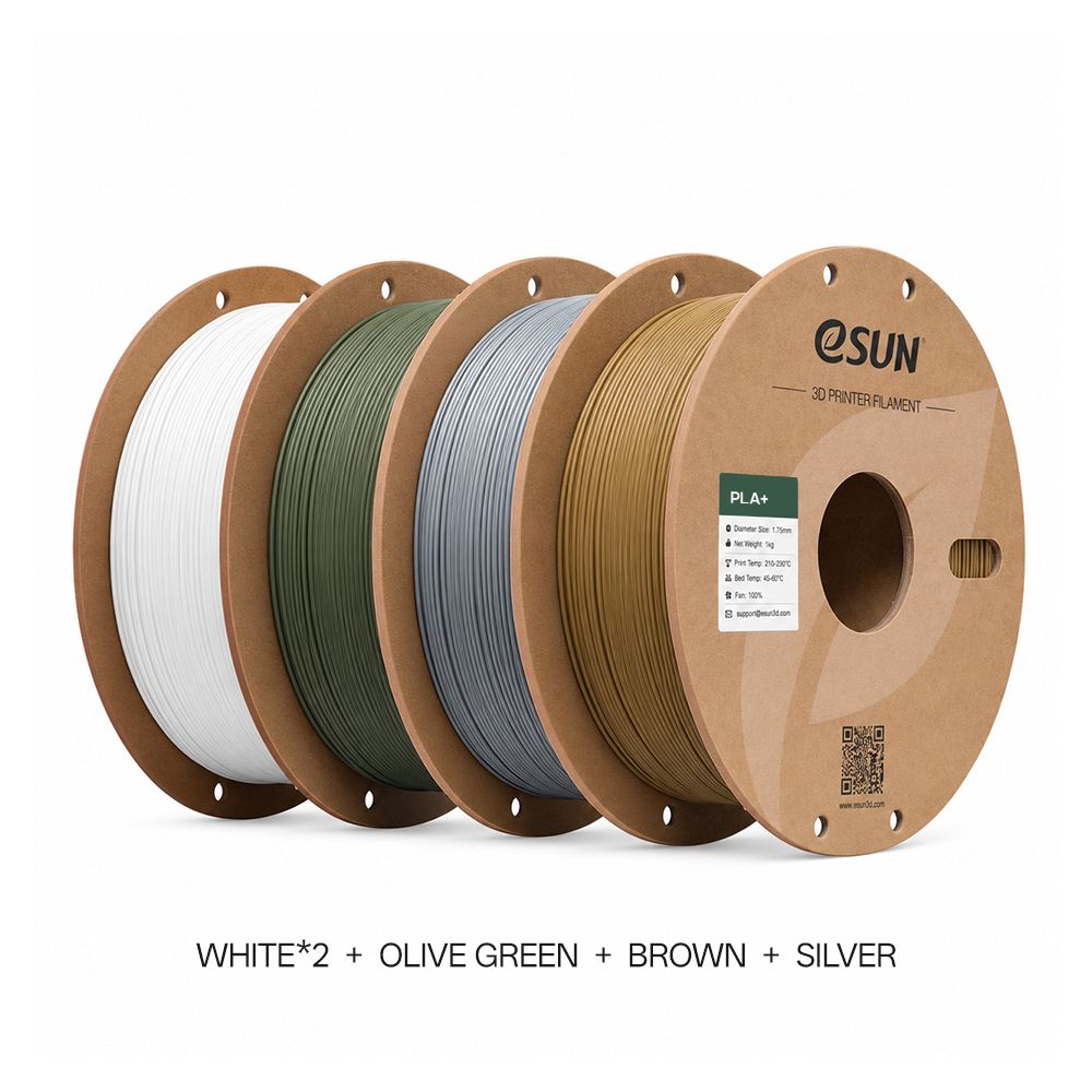 eSUN PLA+ 1.75mm 3D Filament 4KG