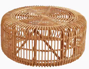 Rattan round chairs