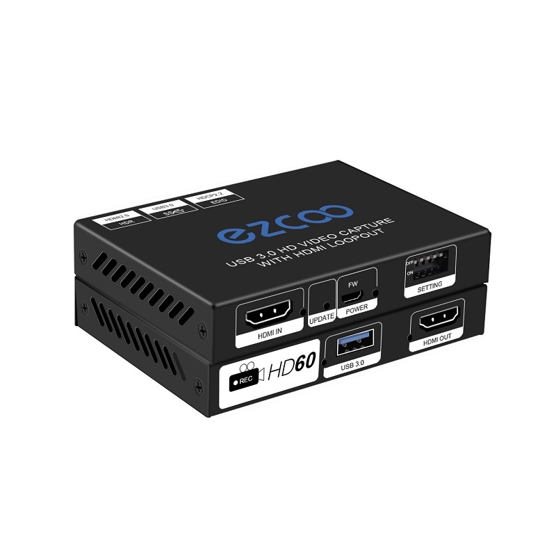 USB3.0 Video Capture card support 4K60 fps 4:4:4 input, with HDMI loop out