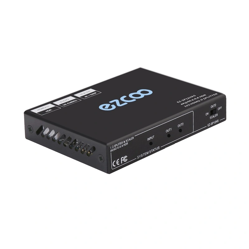 4K60 HDMI Splitter 1 IN 2 OUT,Dolby Vision , Scaling out, Optical Audio Breakout, CEC on out1