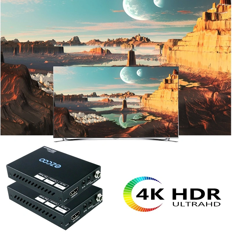 4K60 HDMI Extender HDBaseT extender  IR+POE pass through