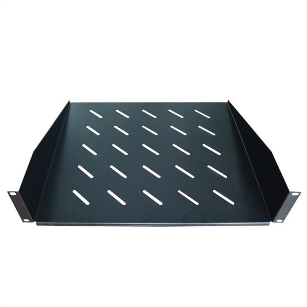 AVFABUL 2U Server Rack Shelf, IT,AV equipment Tray for 19" Cabinet audio visual devices rack