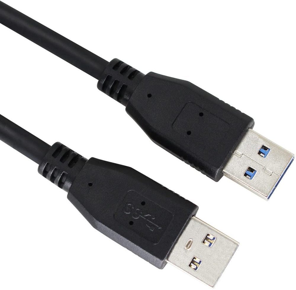 USB3.0 Male to Male Cable 3.5FT，USB 3.0 A Male to A Male for EZCOO USB3.0 KVM switch
