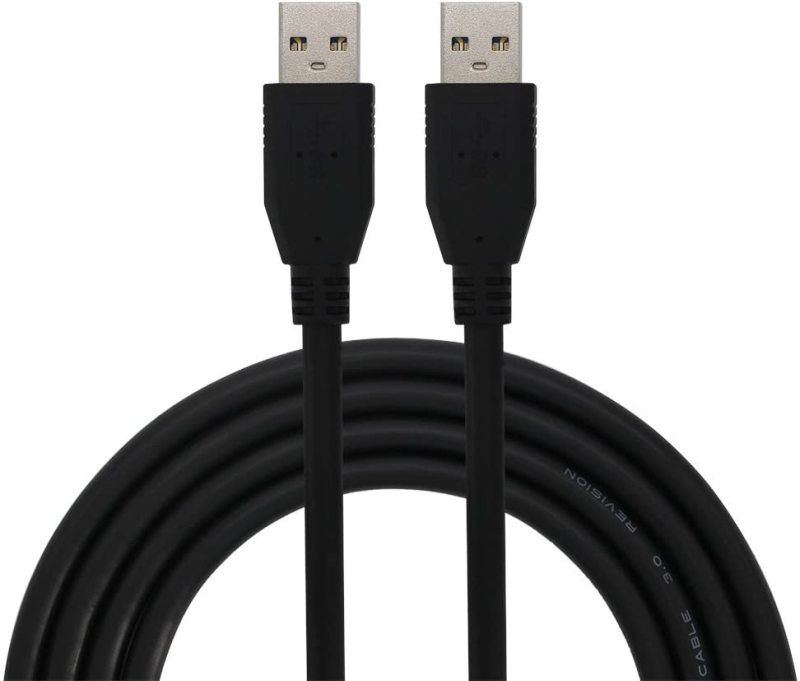 USB3.0 Male to Male Cable 3.5FT，USB 3.0 A Male to A Male for EZCOO USB3.0 KVM switch