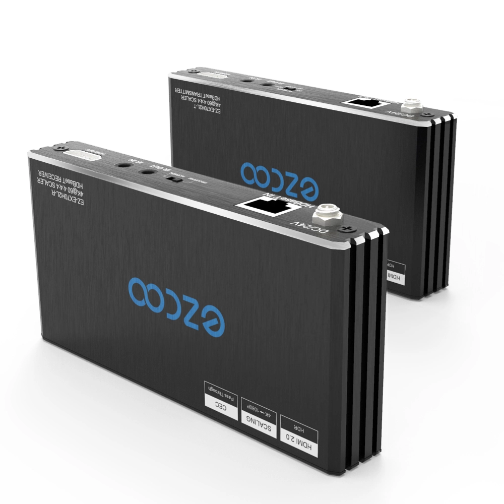 4K60 HDMI Extender  18Gbps HDBaseT, IR & PoE Passthrough, Long-Distance  70M 4K Transmission